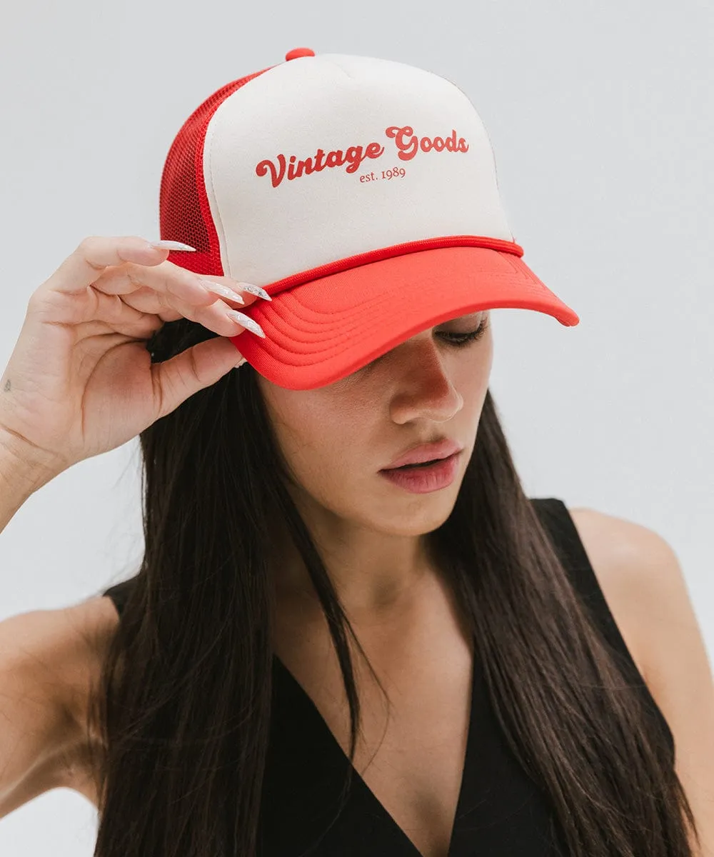 Vintage Goods Foam Trucker Hat