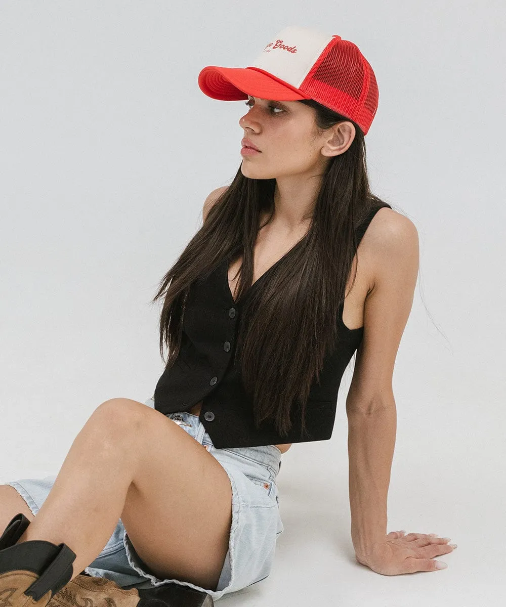 Vintage Goods Foam Trucker Hat