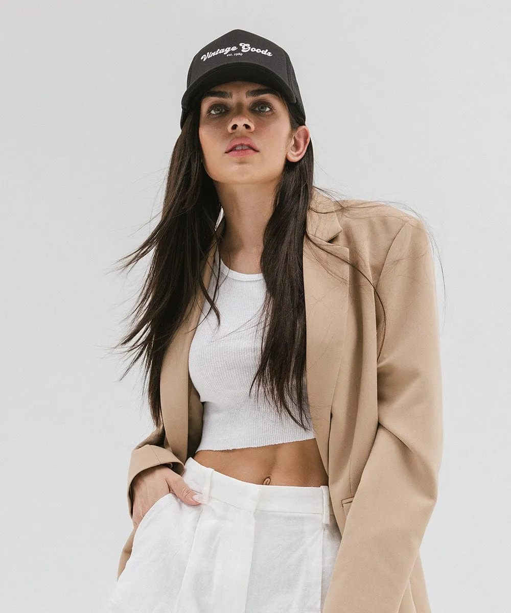 Vintage Goods Foam Trucker Hat