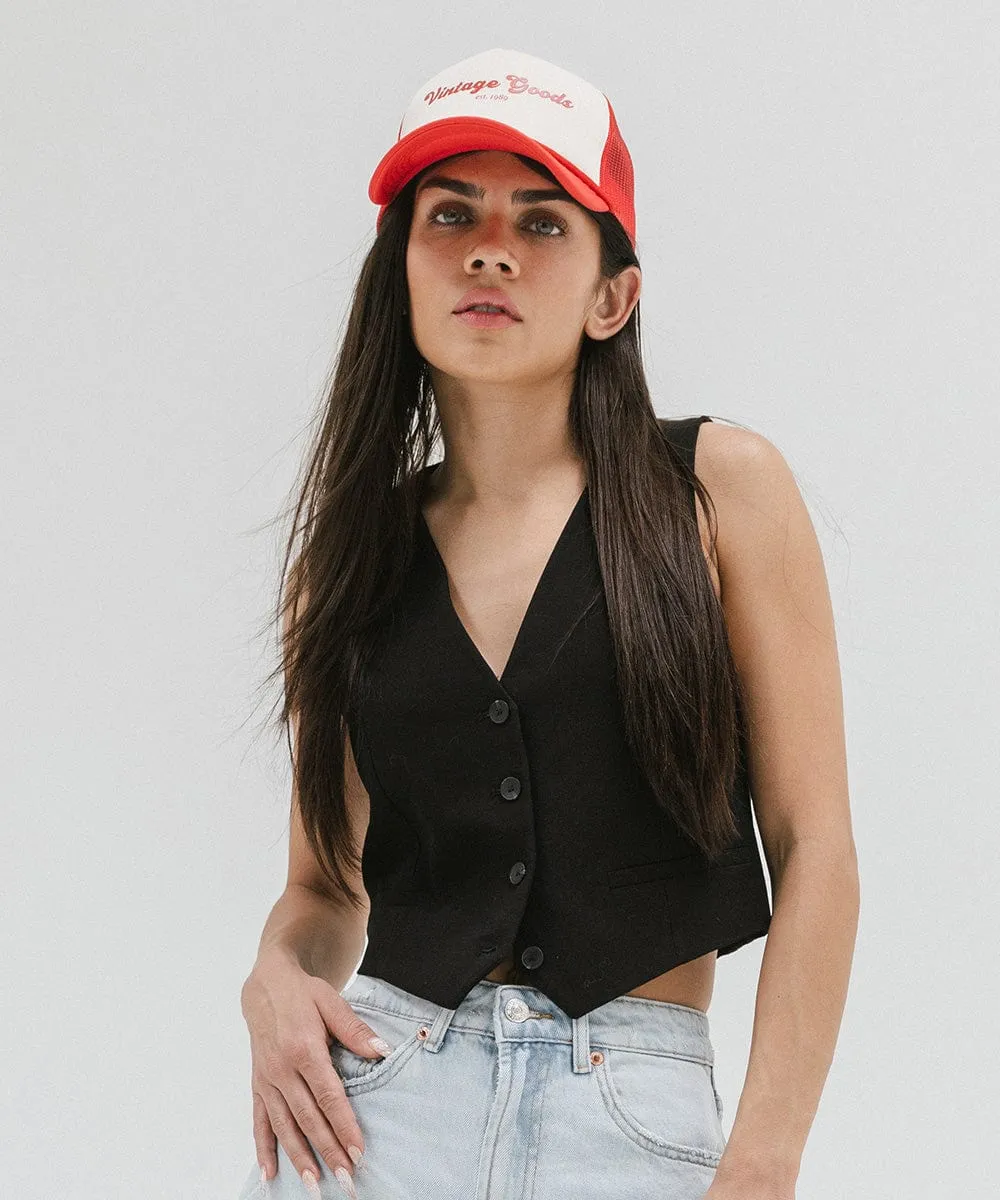 Vintage Goods Foam Trucker Hat