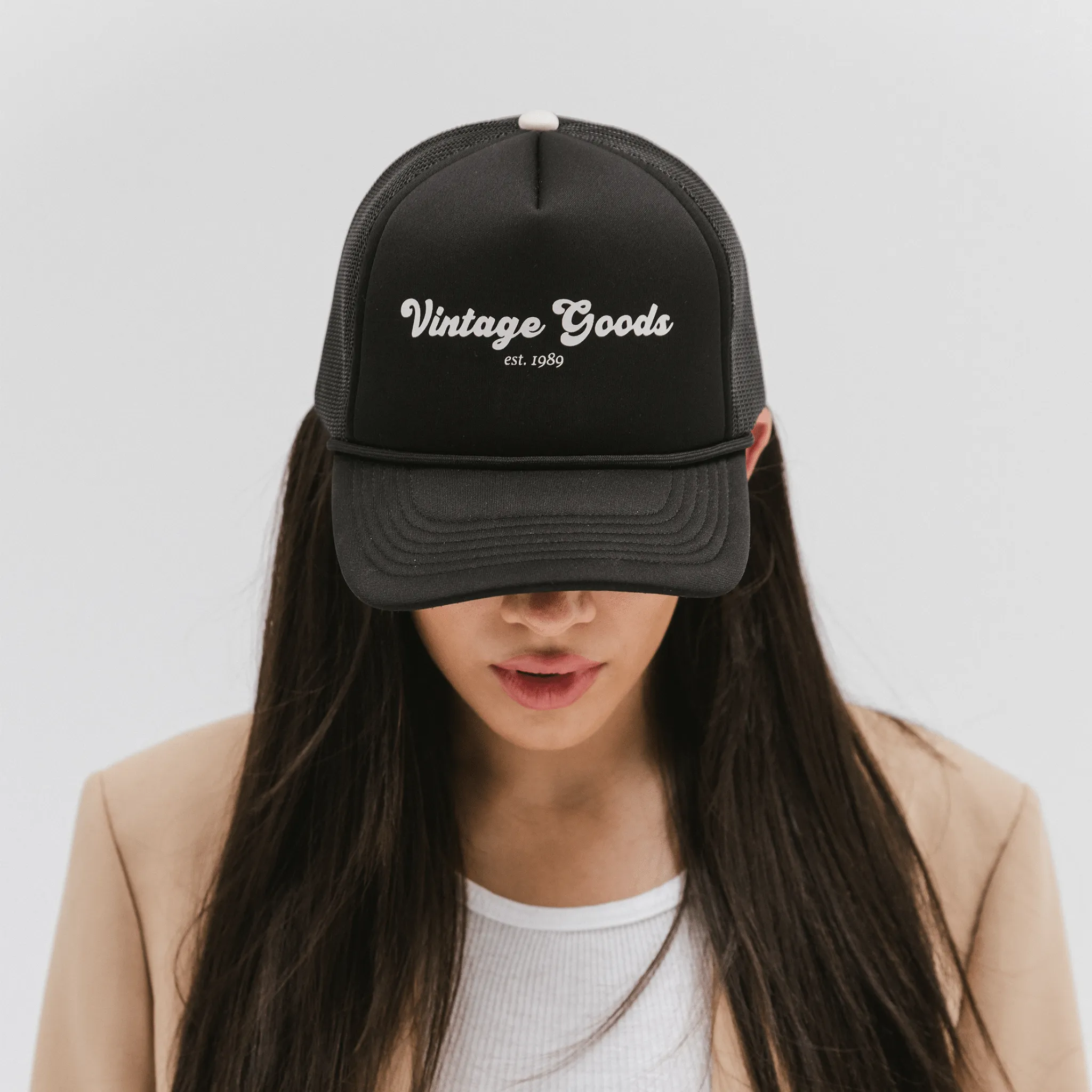Vintage Goods Foam Trucker Hat