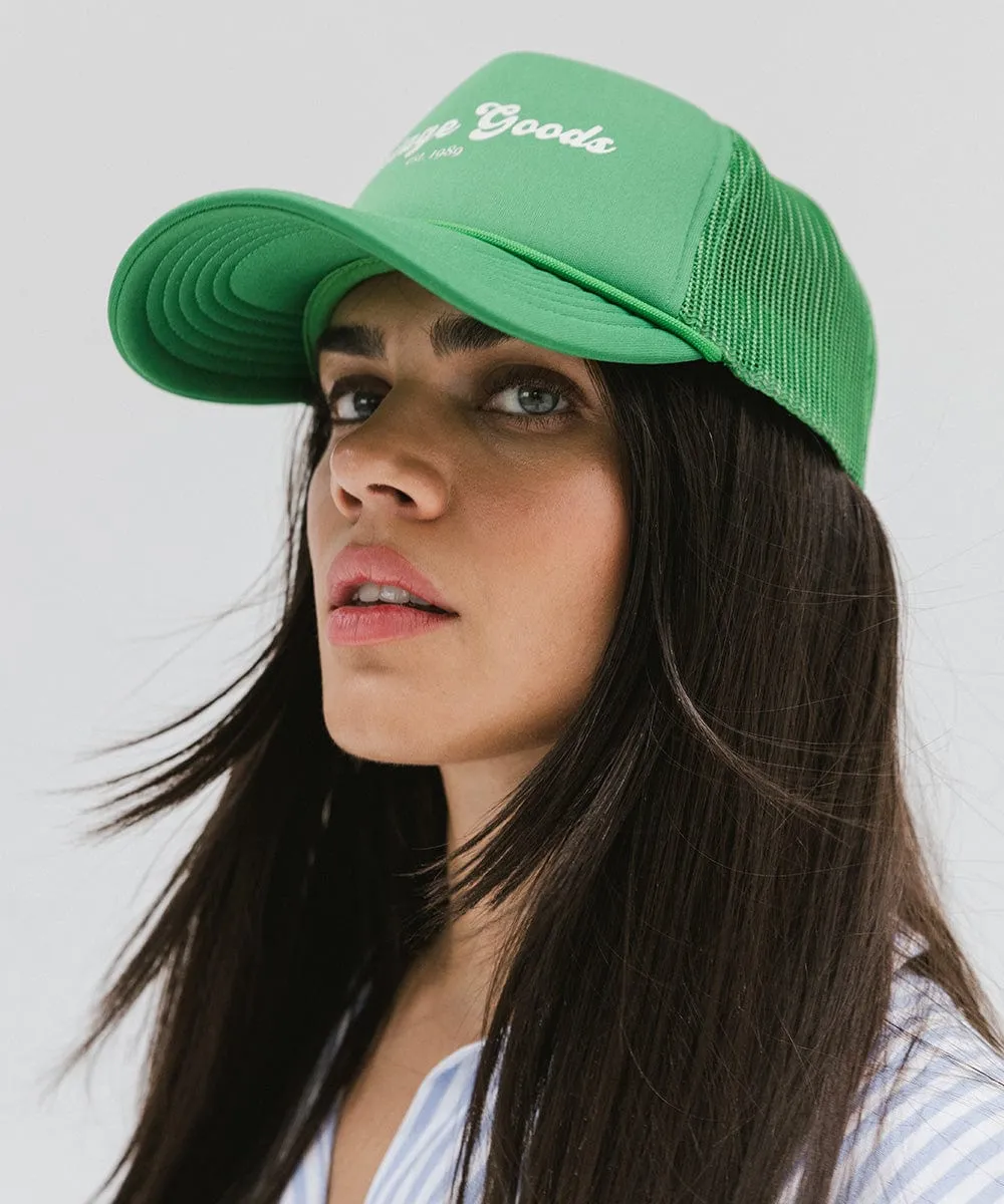 Vintage Goods Foam Trucker Hat