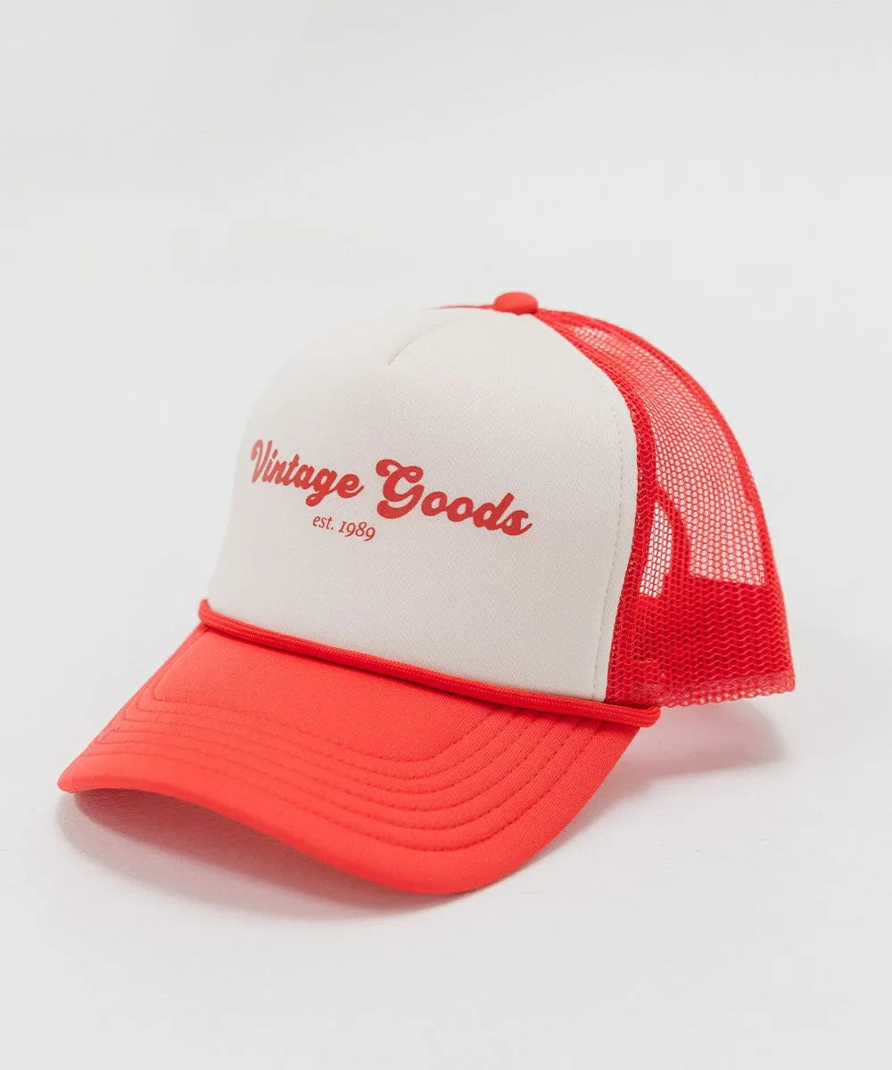 Vintage Goods Foam Trucker Hat