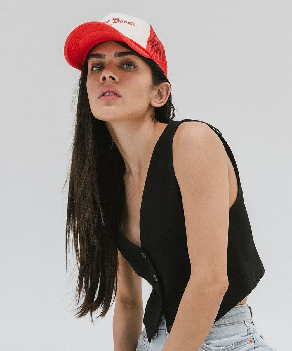 Vintage Goods Foam Trucker Hat