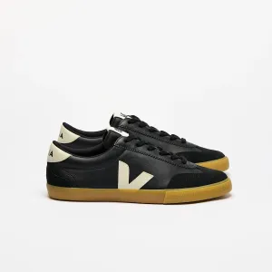 VOLLEY LEATHER SNEAKER (BLACK) - VEJA