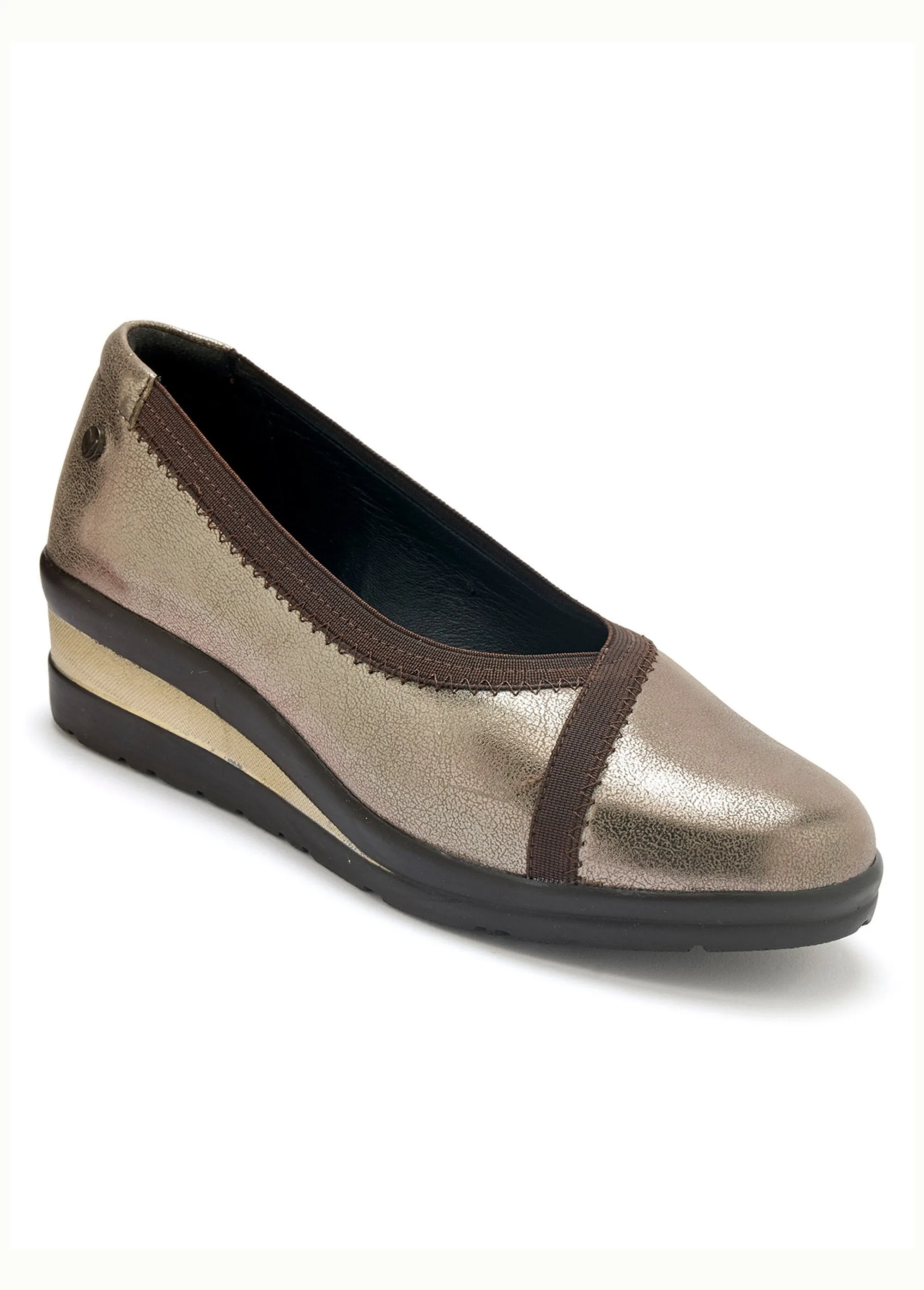 Wedge ballerinas
