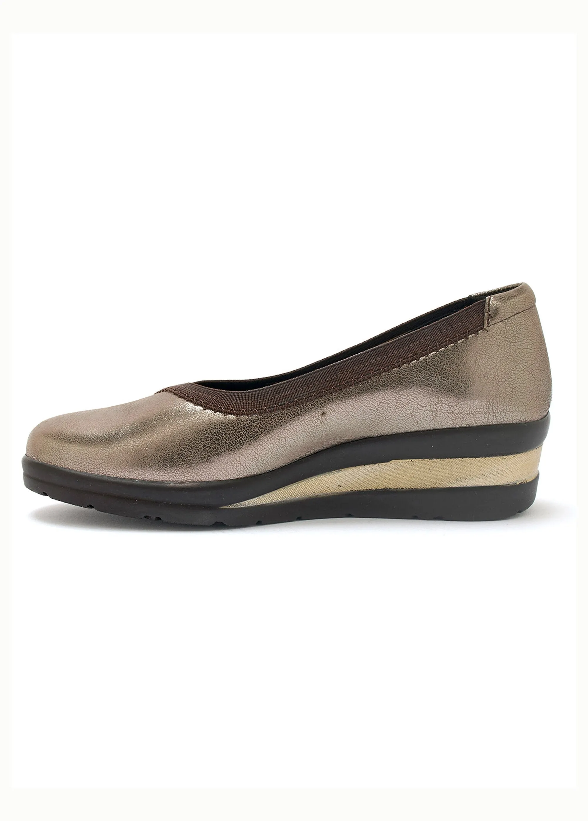 Wedge ballerinas