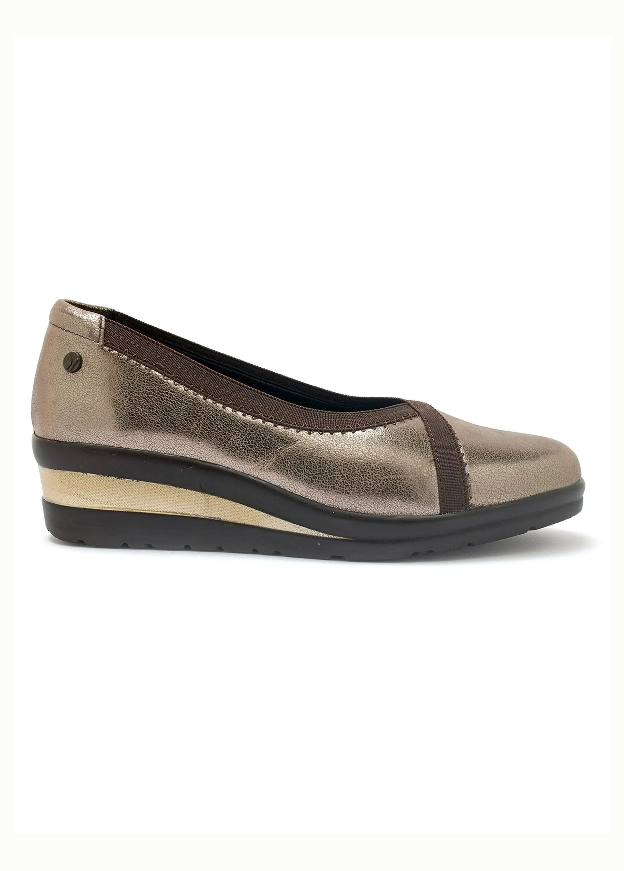 Wedge ballerinas