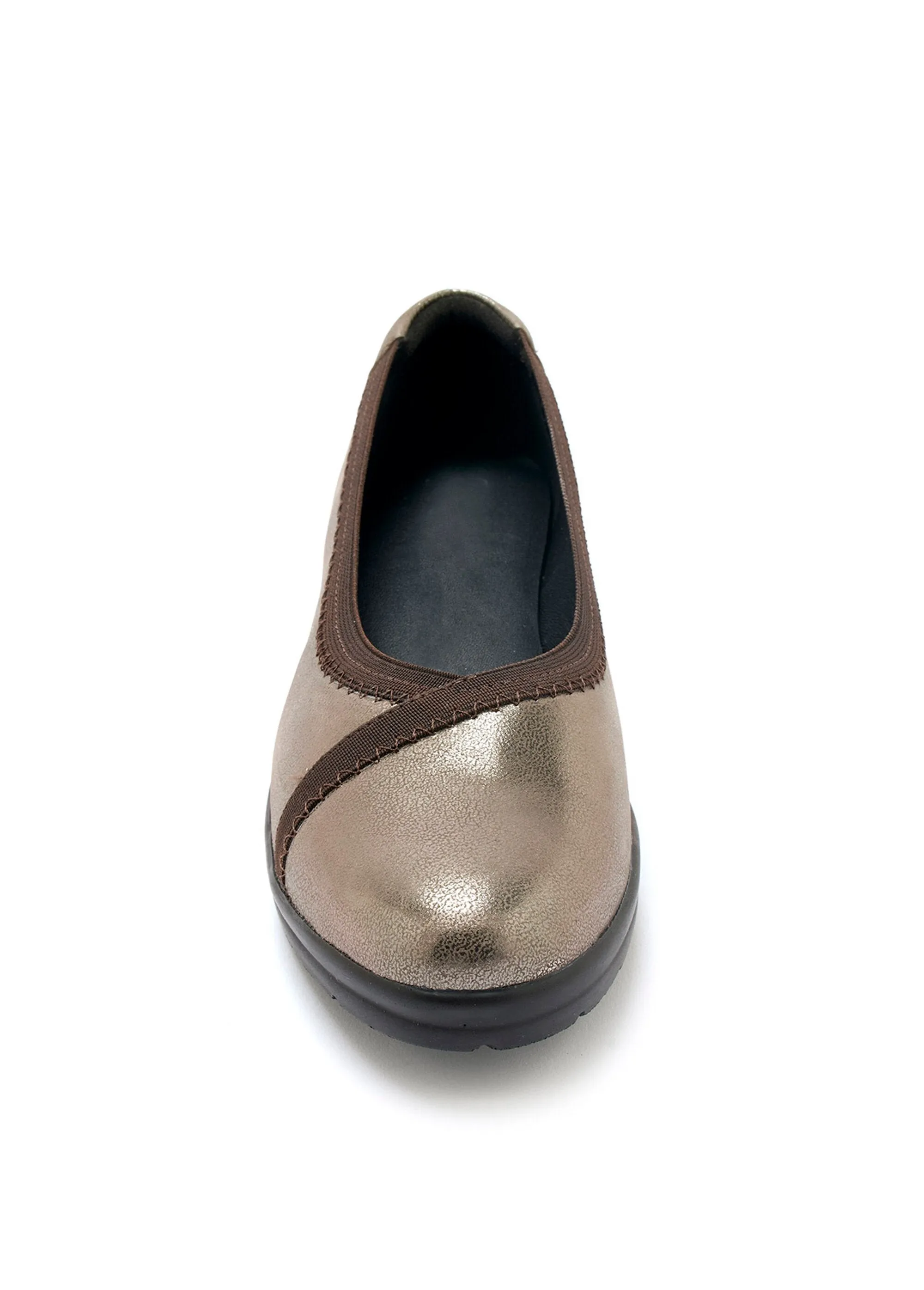 Wedge ballerinas