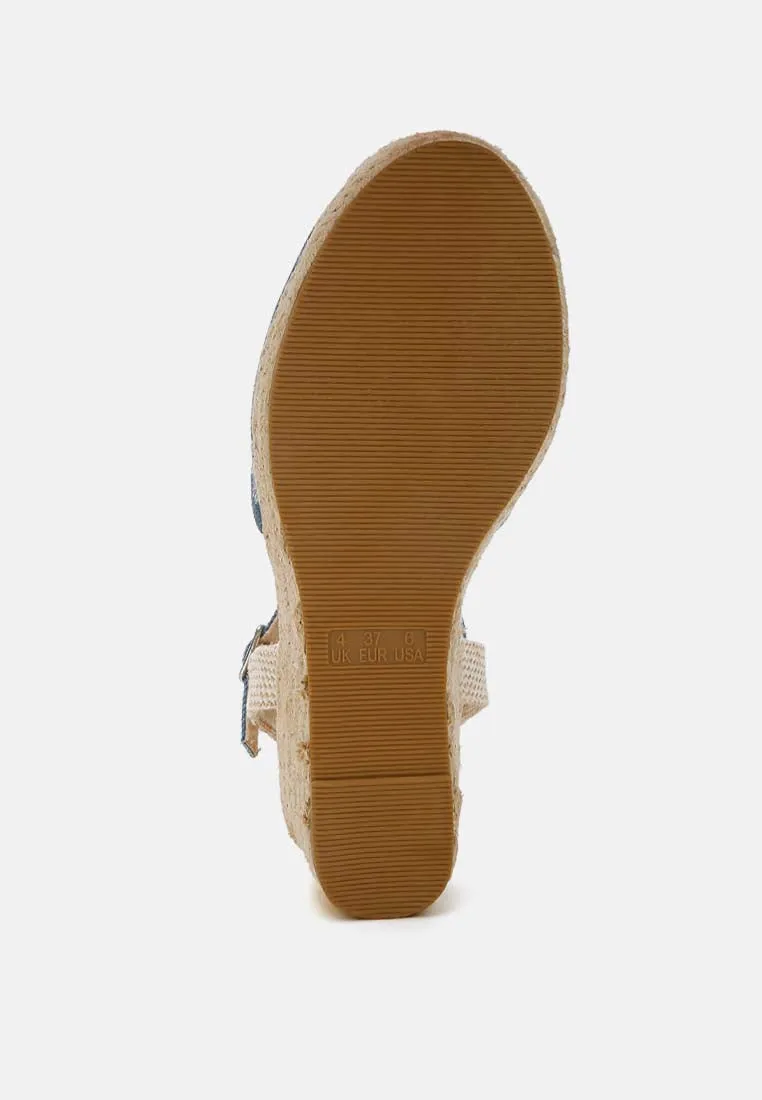 Wedge Espadrille Sandals By Ruw