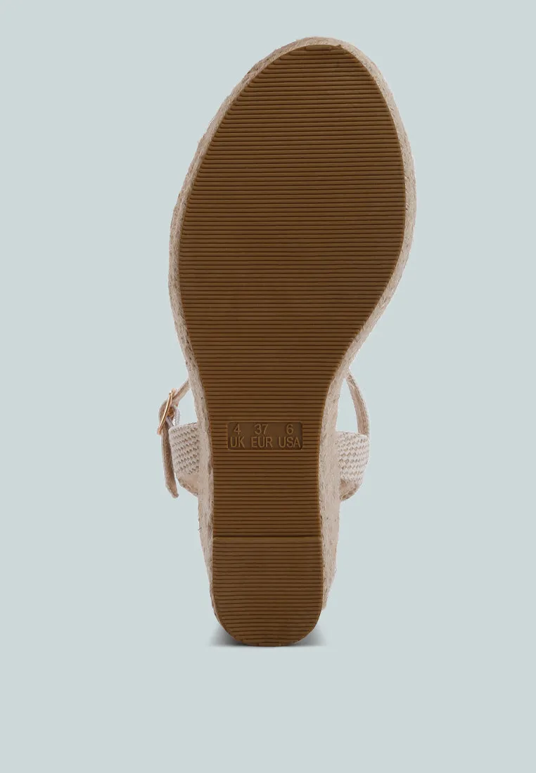 Wedge Espadrille Sandals By Ruw