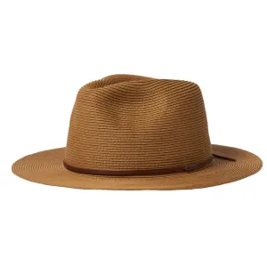 WESLEY STRAW PACKABLE FEDORA Copper