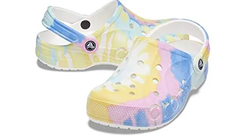White Baya Crocs Clog
