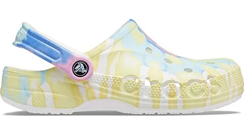 White Baya Crocs Clog