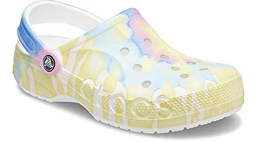 White Baya Crocs Clog