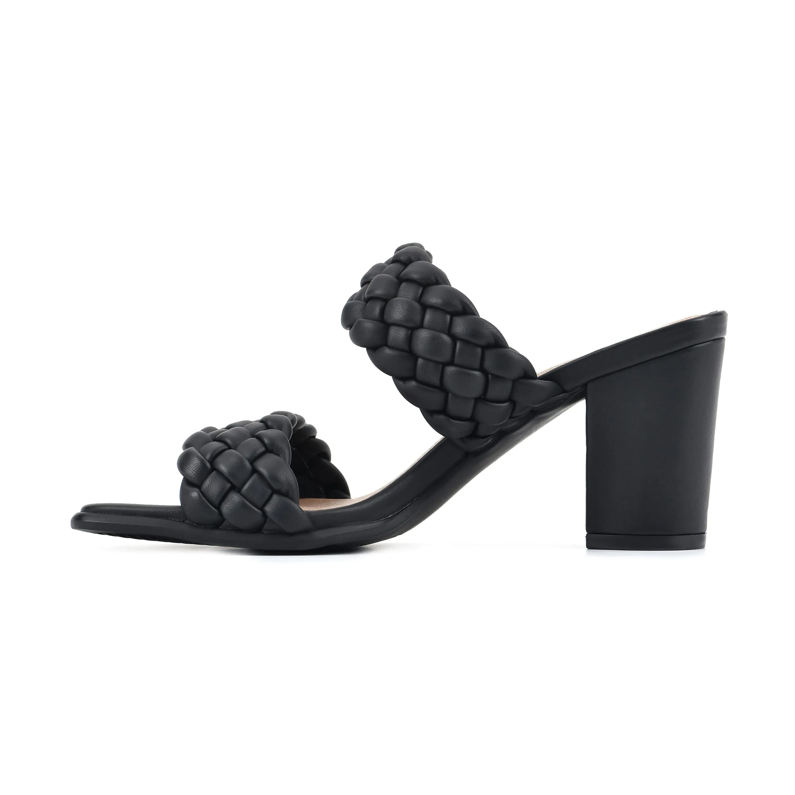 White Mountain Shoes Women's by Far Heel, Black/Smooth, 8.5