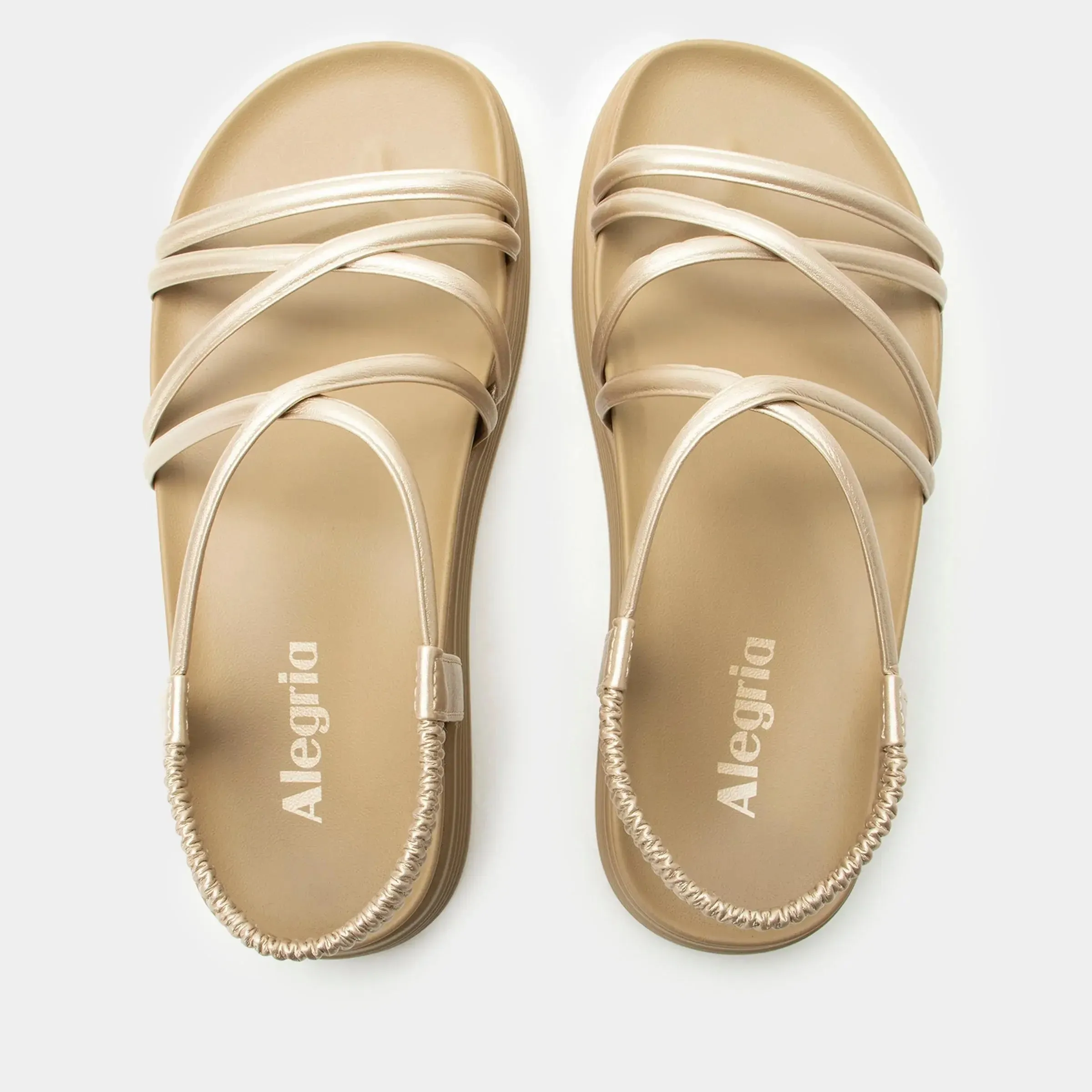 Women's Alegria Audie Sandal – Sleek Vegan Comfort with Arch Support