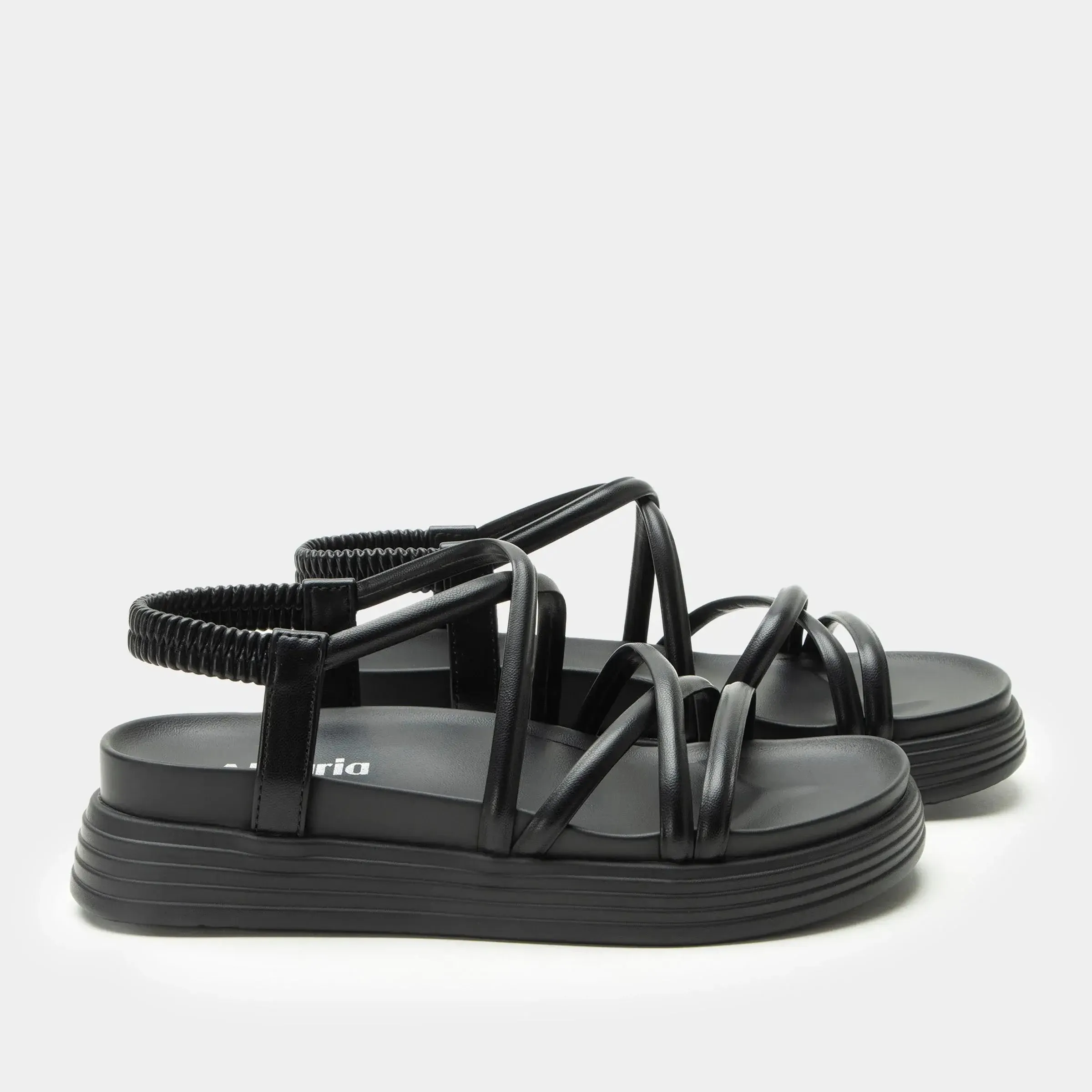 Women's Alegria Audie Sandal – Sleek Vegan Comfort with Arch Support