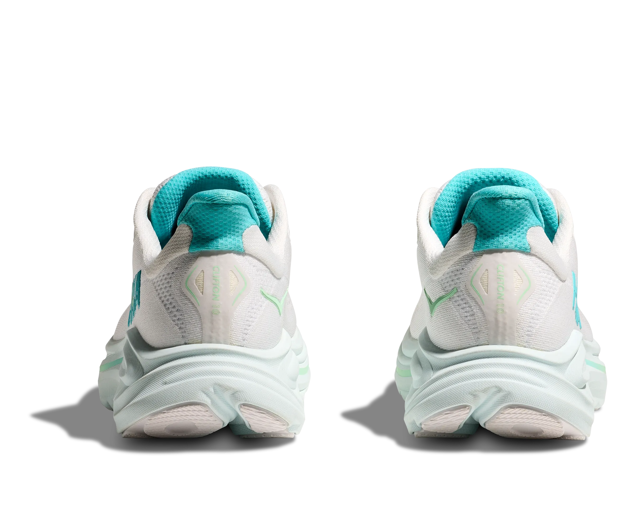 Women's Clifton 10 WIDE (WTCL - White/Cielo Blue)