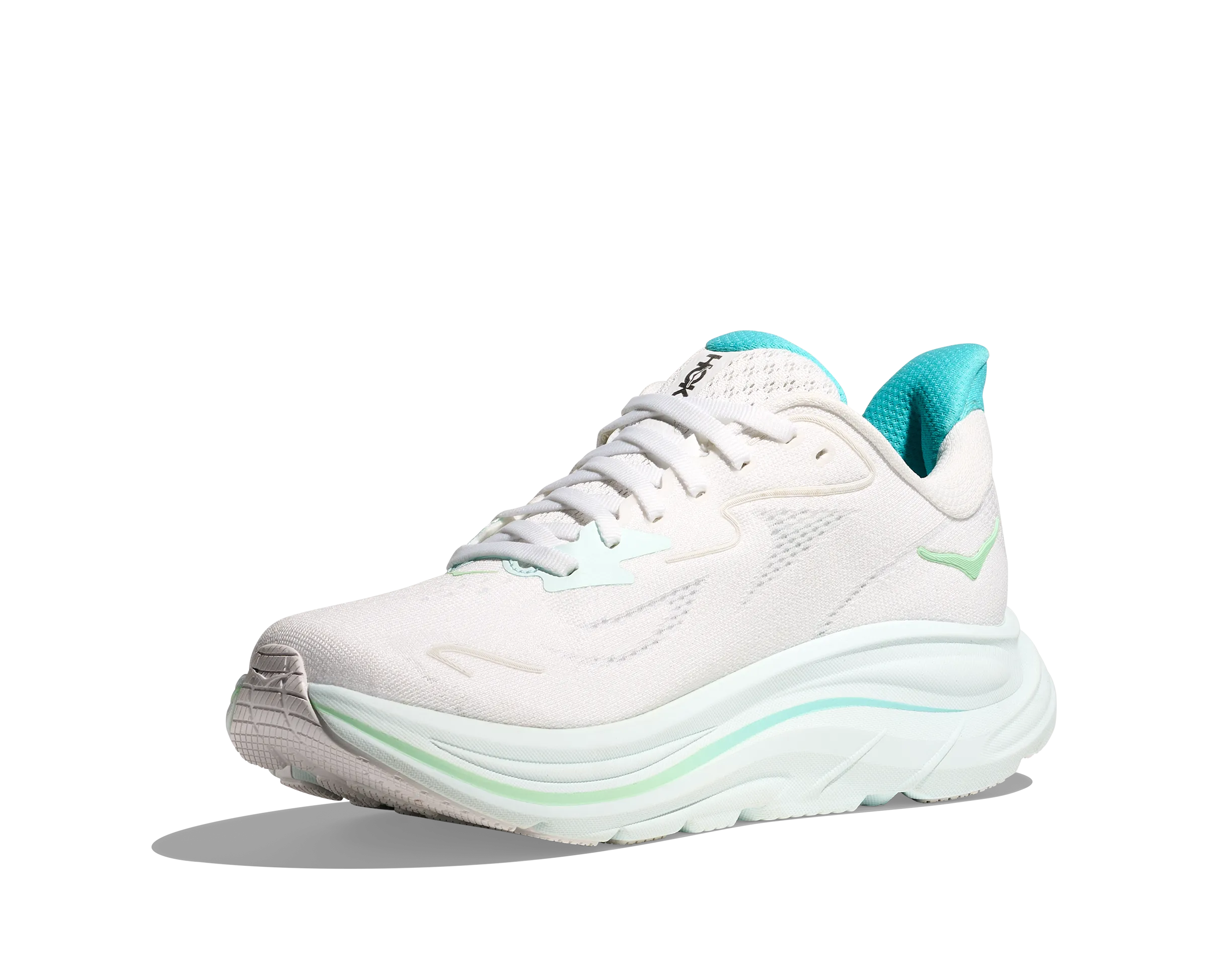 Women's Clifton 10 WIDE (WTCL - White/Cielo Blue)