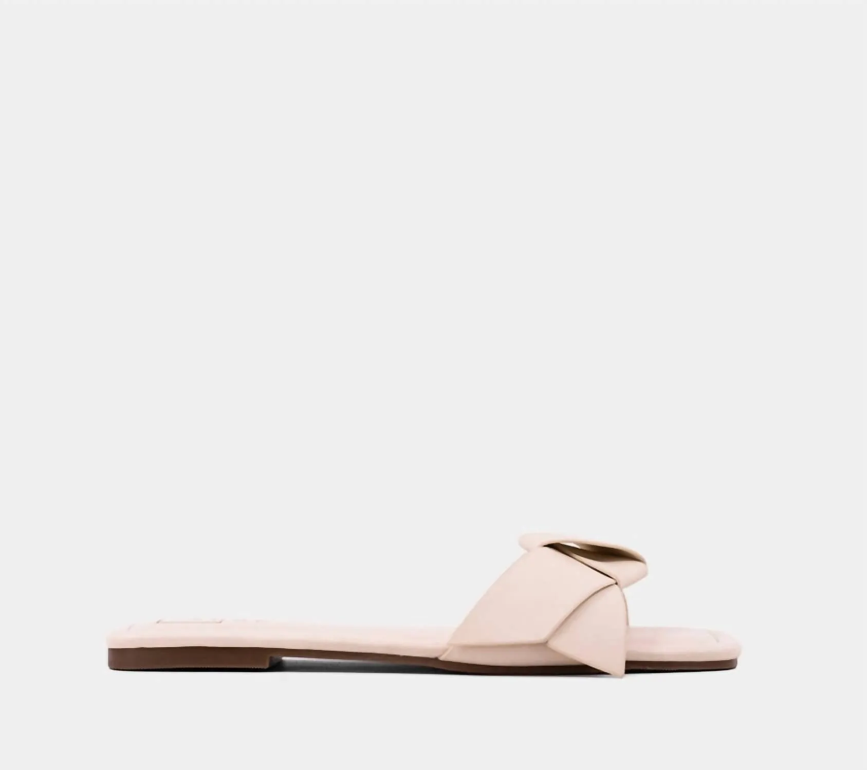 Women's Diana Flat Sandal In Bone