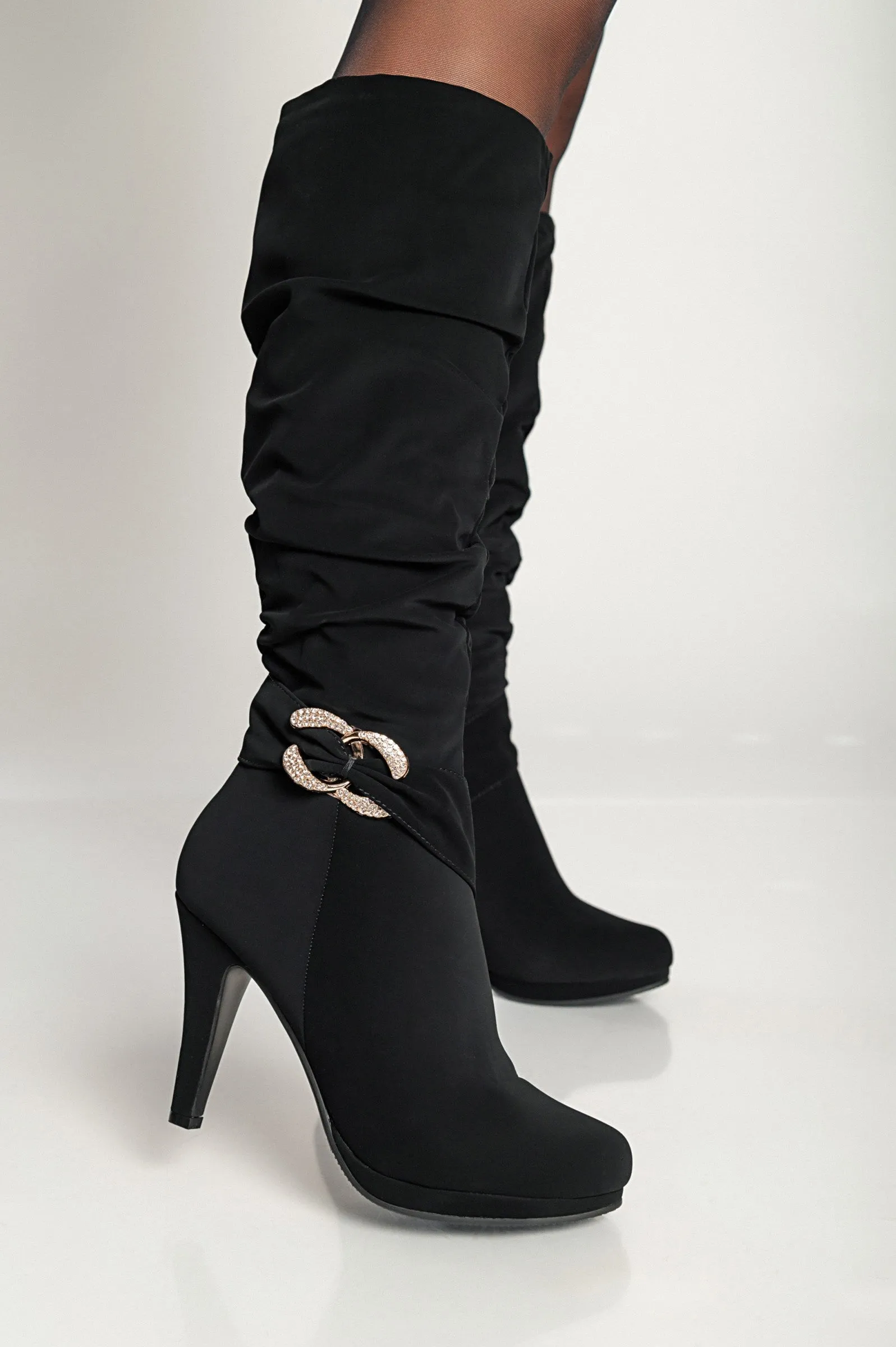 Women's Elegant high-heeled boots