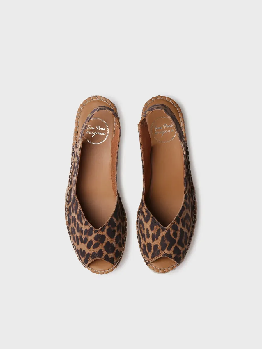 Women's flat espadrilles in jute - BERNIA