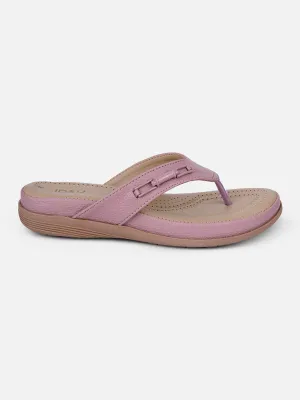 Women's Lavender Thong Sandals (IU6013)