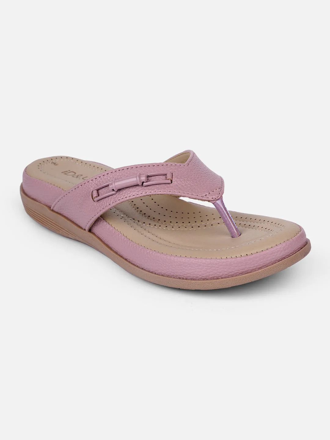 Women's Lavender Thong Sandals (IU6013)