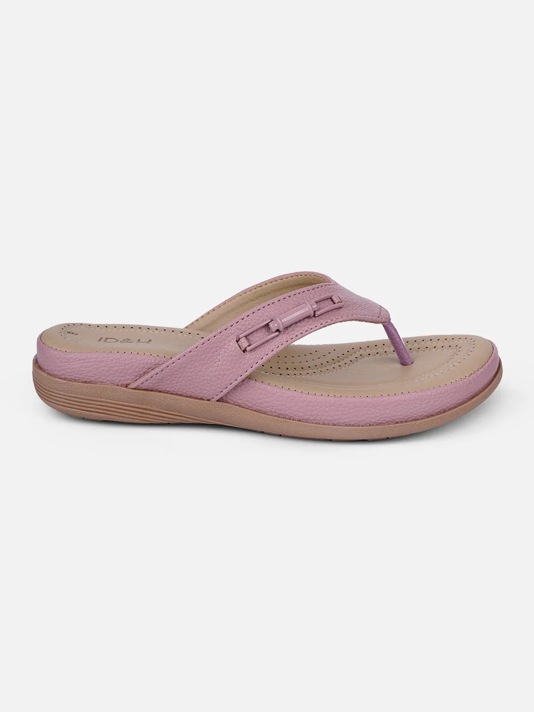 Women's Lavender Thong Sandals (IU6013)