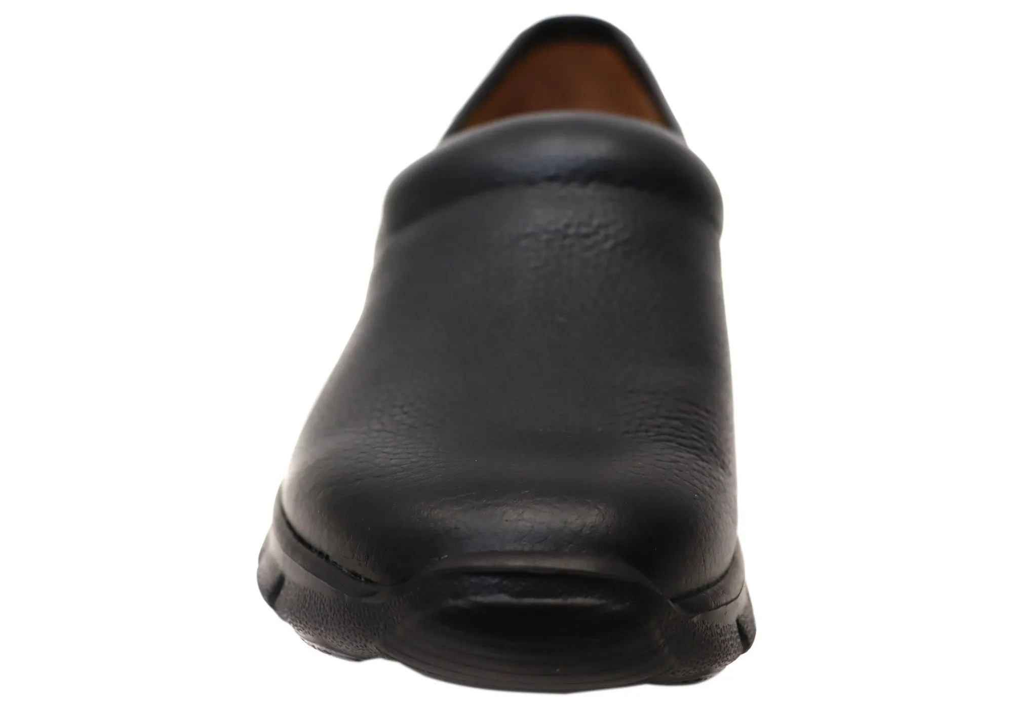 Womens Nurse Mates Libby Comfortable Wide Fit Leather Slip On Shoes