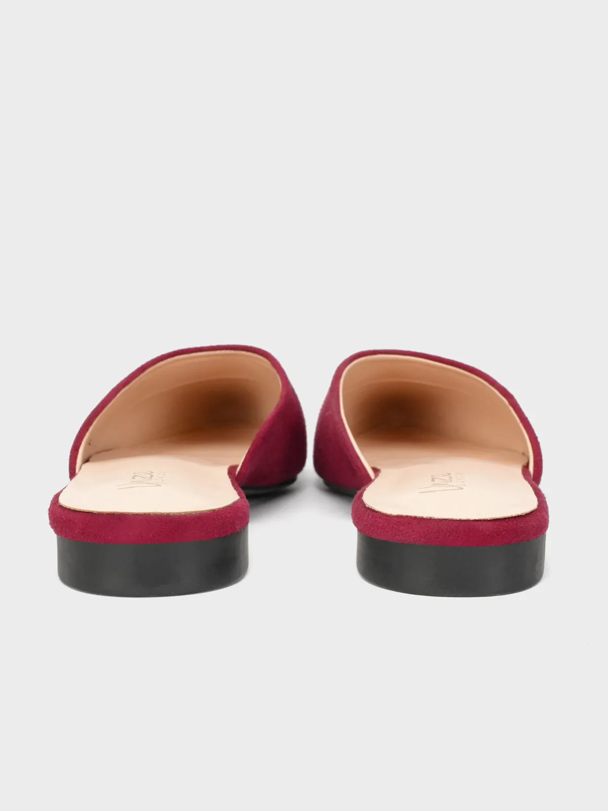Women's "LEATON" Open Back Fancy Slippers
