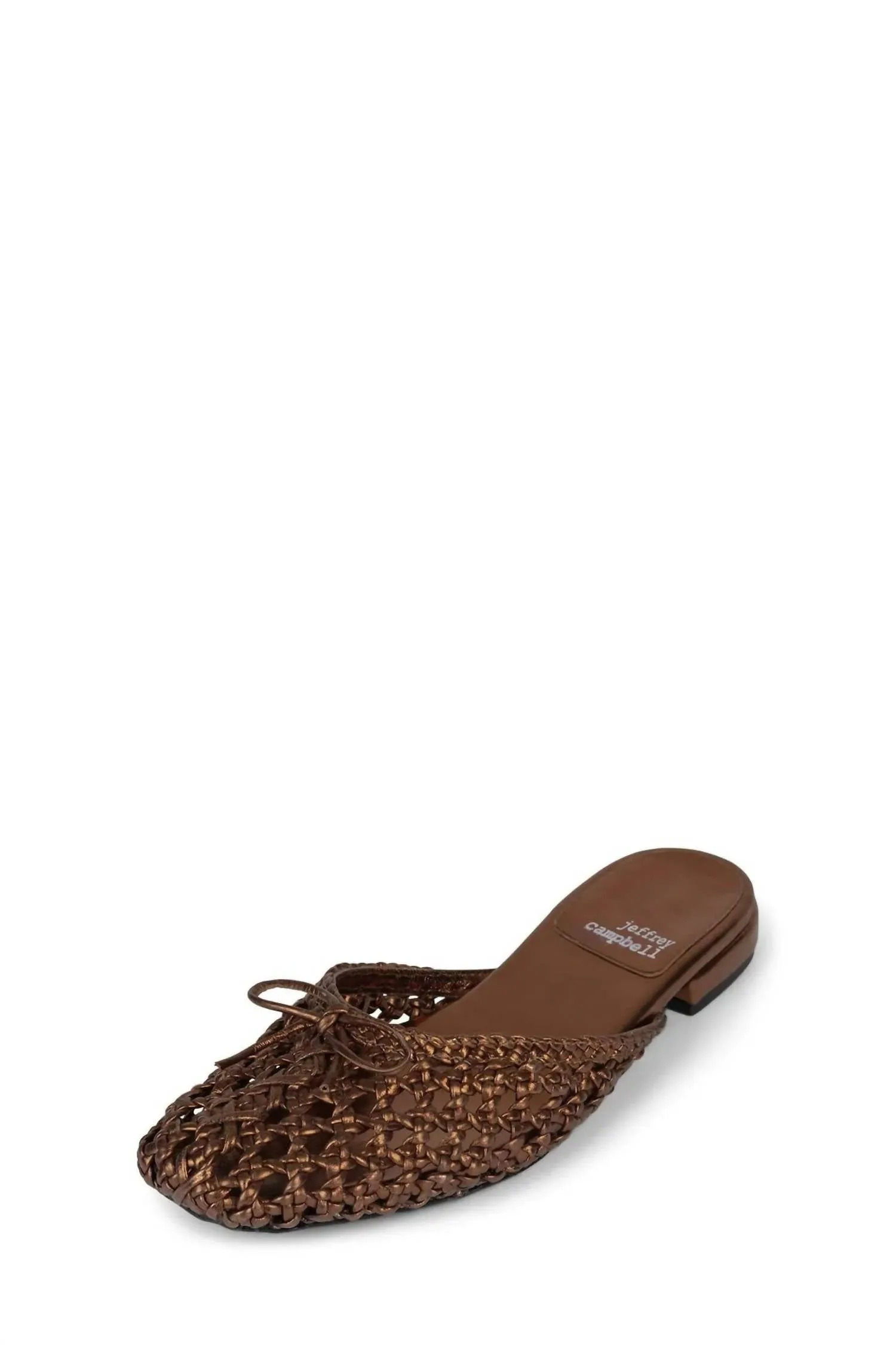 Women's Weave-Me Sandals In Bronze