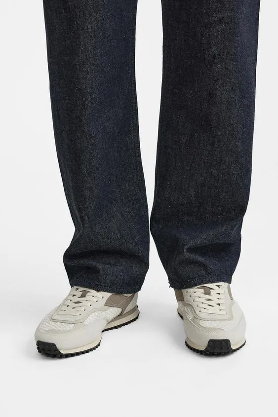 Zara Sneaker 2342/320/802 Beige-Brown