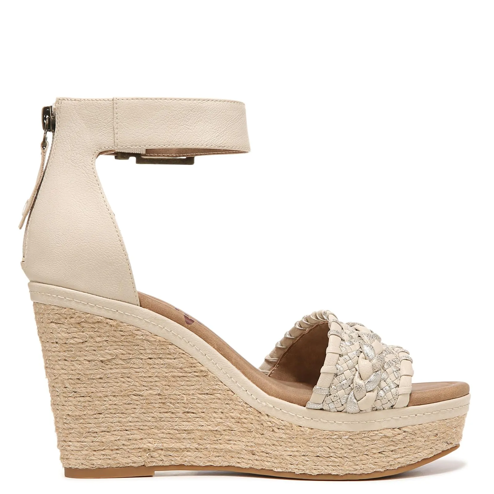 ZODIAC Womens Sabeen-espadrille Espadrille Wedge Sandal, Birch Yellow, 10 US