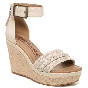 ZODIAC Womens Sabeen-espadrille Espadrille Wedge Sandal, Birch Yellow, 10 US