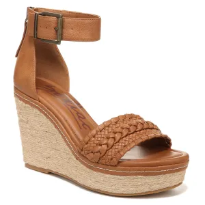 ZODIAC Womens Sabeen-espadrille Espadrille Wedge Sandal, Caramel, 9 US