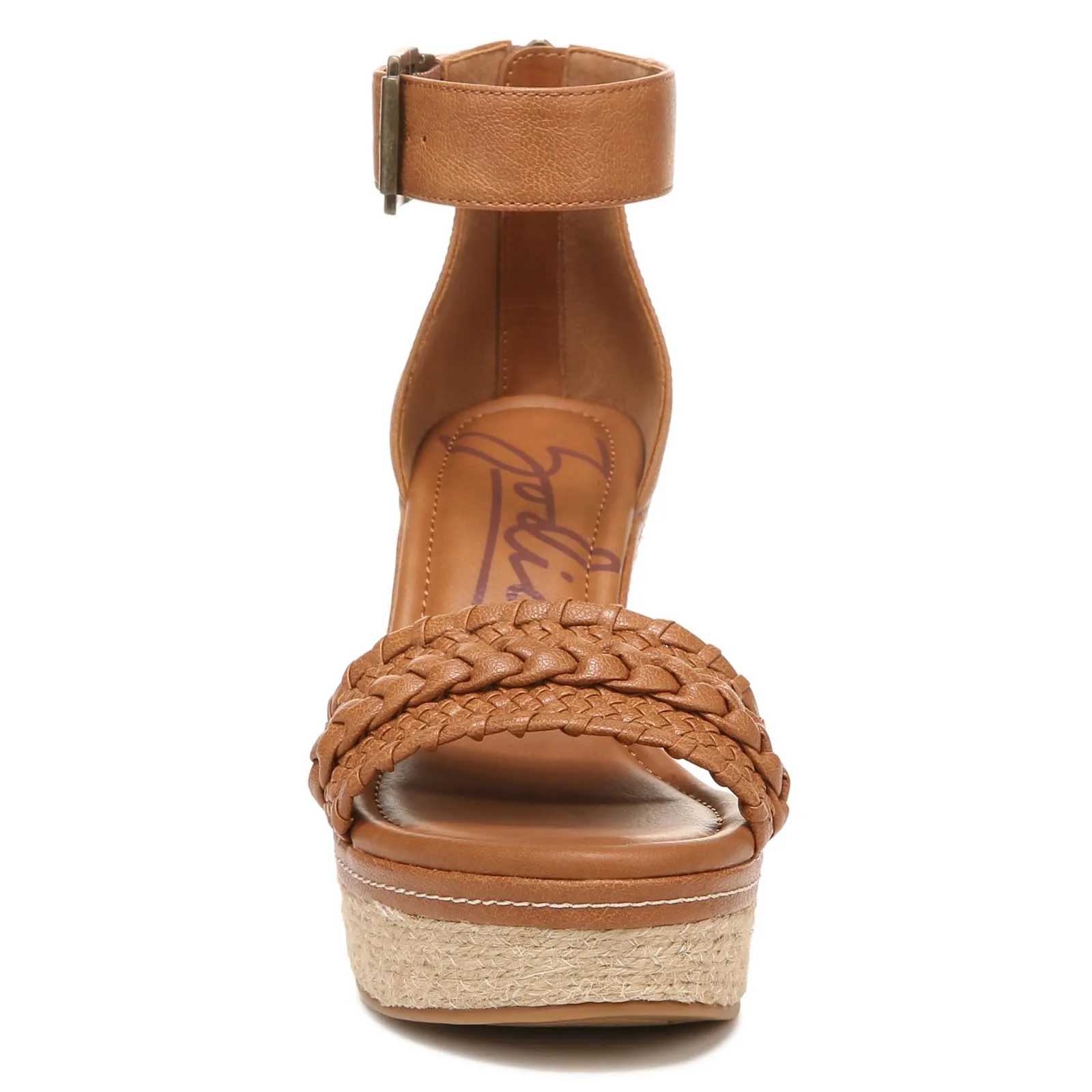 ZODIAC Womens Sabeen-espadrille Espadrille Wedge Sandal, Caramel, 9 US